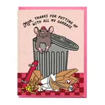 Boss Dotty Cute Rat Mother's Day Card