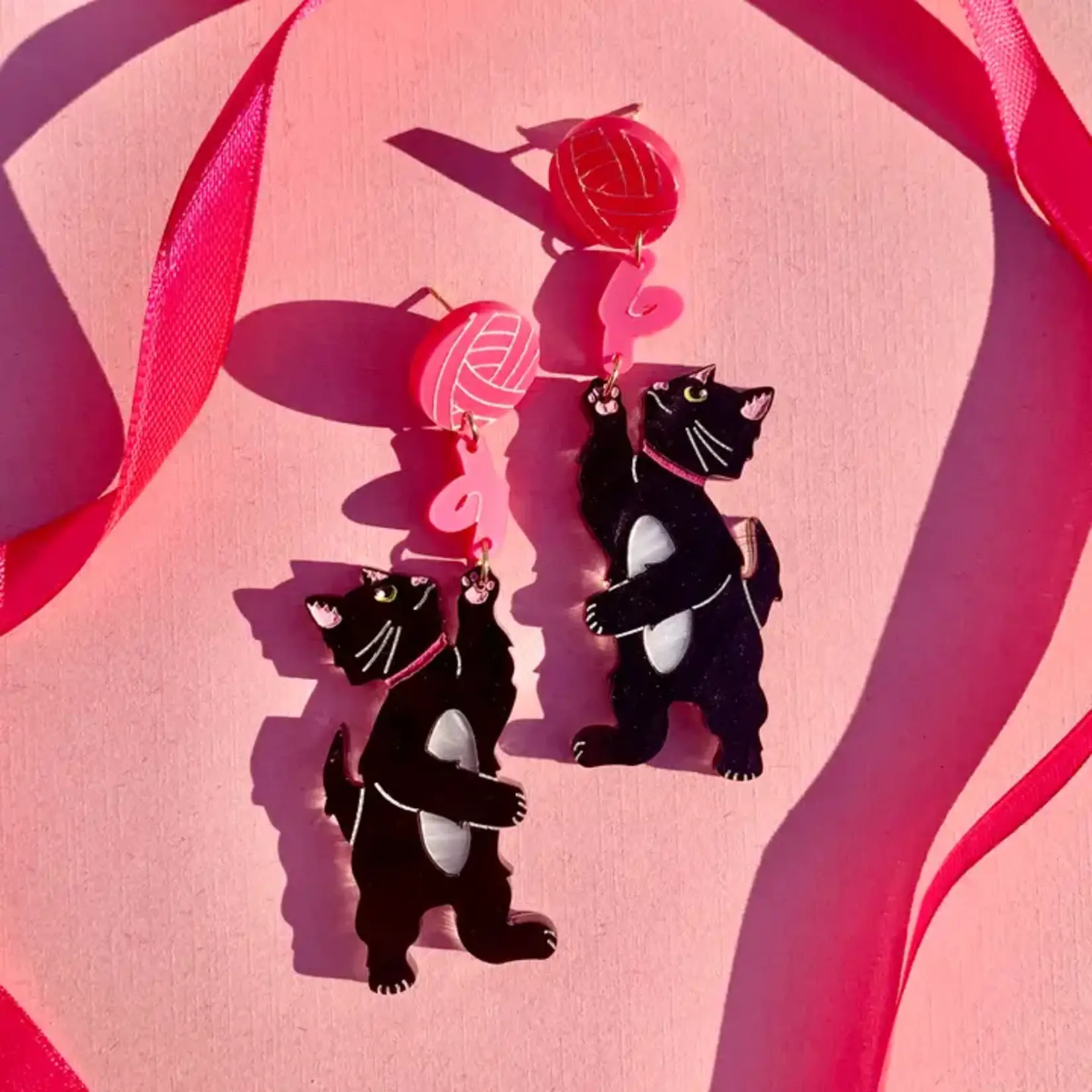 Not Picasso You’ve Got To Be Kitten Me Earrings