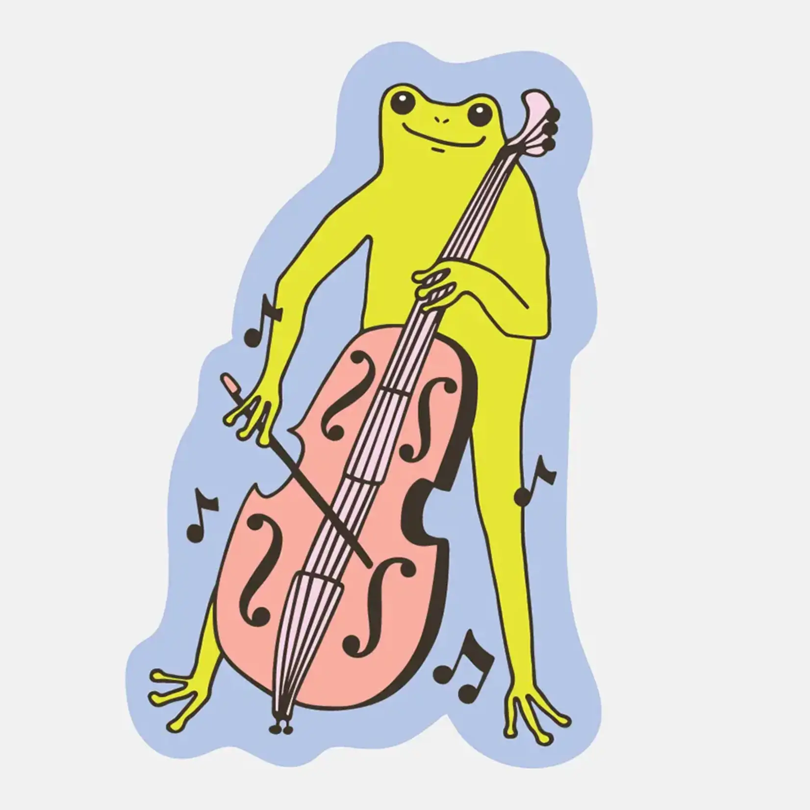 The Good Twin Musical Frog Sticker