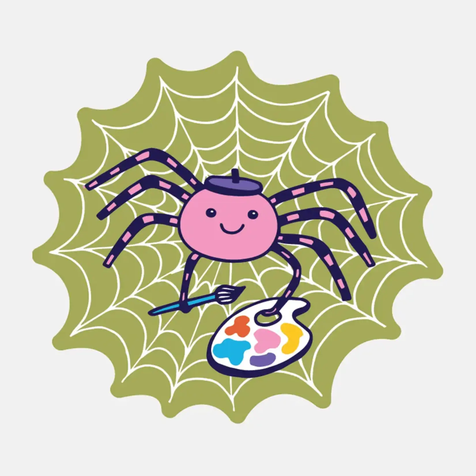 The Good Twin Spider Artist Sticker