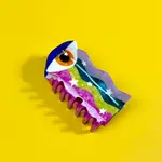 Peach Beast Psychic Third Eye Hair Claw