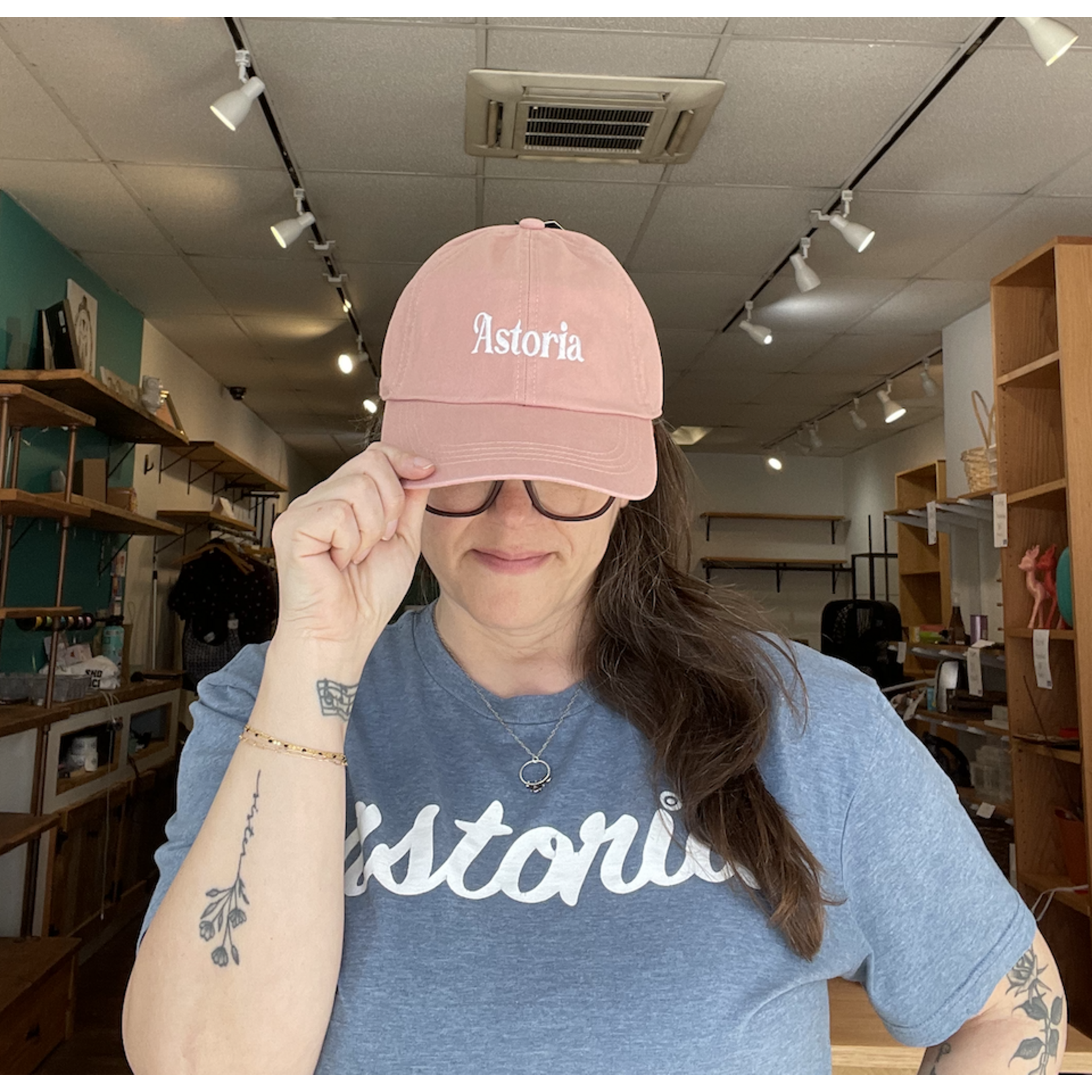 Astoria Commemorative Cap-Dusty Pink