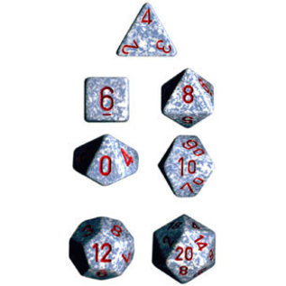Chessex Dice: Poly 7 Set - Speckled Air/Red