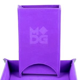 Metallic Dice Company Fold Up Dice Tower - Purple