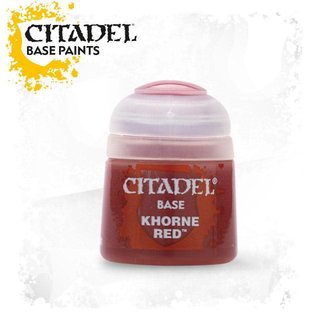 Games Workshop Warhammer Colour: Base - Khorne Red 12ml