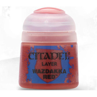 Games Workshop Warhammer Colour: Layer - Wazdakka Red 12ml