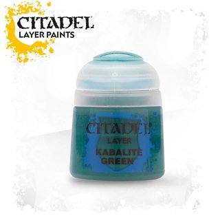 Games Workshop Citadel Paint: Layer - Kabalite Green 12ml