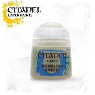 Games Workshop Warhammer Colour: Layer - Nurgling Green 12ml