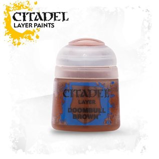 Games Workshop Citadel Paint: Layer - Doombull Brown 12ml