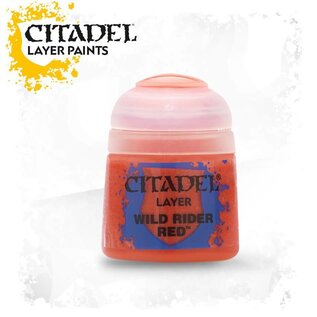 Games Workshop Citadel Paint: Layer - Wild Rider Red 12ml