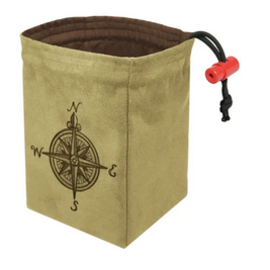 Red King Company Embroidered Dice Bag - Compass Rose