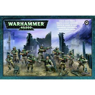Games Workshop Warhammer 40K: Astra Militarum - Cadian Shock Troops