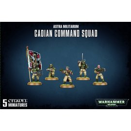 Games Workshop Warhammer 40K: Cadian Command Squad