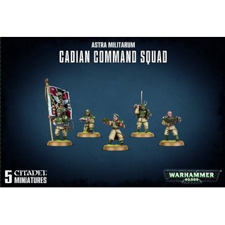 Games Workshop Warhammer 40K: Cadian Command Squad