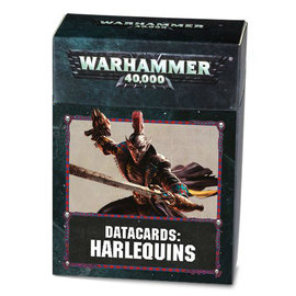 Games Workshop Warhammer 40K: Datacards - Harlequins 8th