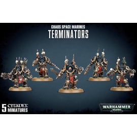 Games Workshop Warhammer 40K: Chaos Space Marines - Terminator Squad