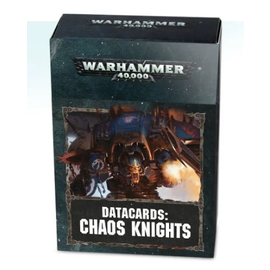 Games Workshop Warhammer 40K: Datacards - Chaos Knights
