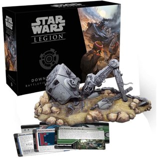 Atomic Mass Studios Star Wars Legion Downed AT-ST Battlefield