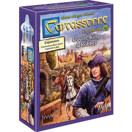Z Man Games Carcassonne Expansion 6: Count, King and Robber