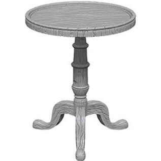 WizKids/NECA Wizkids Deep Cuts Unpainted Miniatures: Small Round Tables