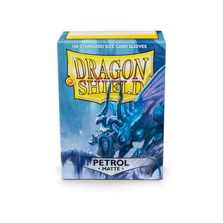 Fantasy Flight Dragon Shield (100) Matte - Petrol