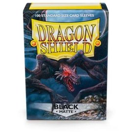 Arcane Tinmen Dragon Shield (100) Matte - Black