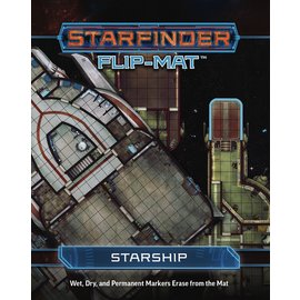 PAIZO PUBLISHING Starfinder Flip Mat: Starship