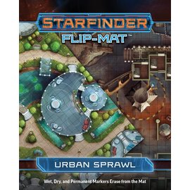 PAIZO PUBLISHING Starfinder Flip Mat: Urban Sprawl