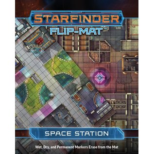 PAIZO PUBLISHING Starfinder Flip Mat: Space Station