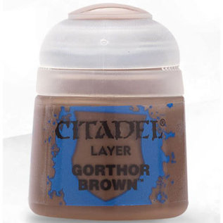 Games Workshop Warhammer Colour: Layer - Gorthor Brown 12ml