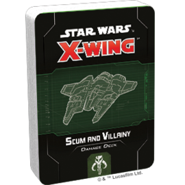 Fantasy Flight Star Wars X-Wing 2nd Edition Scum and Villainy Damage Deck
