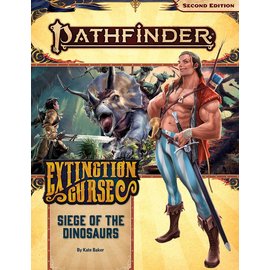 PAIZO PUBLISHING Pathfinder 2nd Edition Extinction Curse Part 4 - Siege of the Dinosaurs