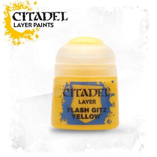 Games Workshop Citadel Paint: Layer - Flash Gitz Yellow 12ml