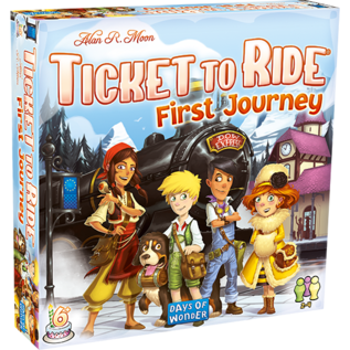 Days of Wonder Ticket to Ride First Journey - Europe