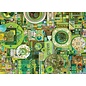 Cobble Hill Green 1000pc Puzzle