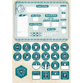 Gale Force 9 Dungeons and Dragons Token Set: Wizard