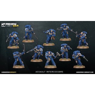 Games Workshop Warhammer 40K: Space Marines - Assault Intercessors
