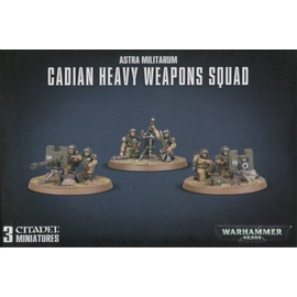 Games Workshop Warhammer 40K: Astra Militarum - Cadian Heavy Weapon Squad