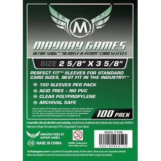 Mayday Games Mayday Sleeves: Ultra Snug Standard Card Game Sleeves