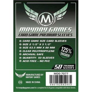 Mayday Games Card Game Premium Sleeves 63.5x88mm (50)