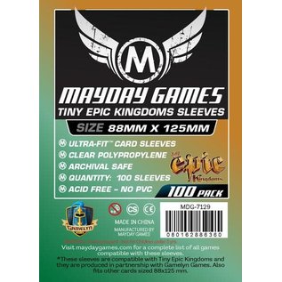 Mayday Games Mayday Sleeves: Premium 88mm x 125mm (50)