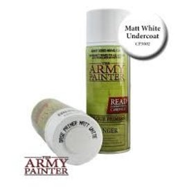Army Painter TAP Base Primer - Matte White