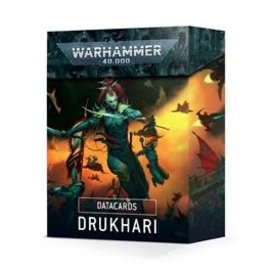Games Workshop Warhammer 40K: Datacards - Drukhari 9th