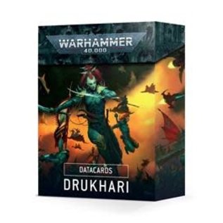 Games Workshop Warhammer 40K: Datacards - Drukhari 9th