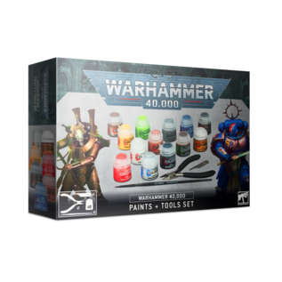 Games Workshop Warhammer 40K: Paints and Tools Set