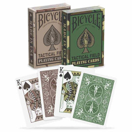 Bicycle Bicycle Playing Cards Camo Green/Brown