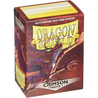 Fantasy Flight Dragon Shield (100) Matte - Crimson