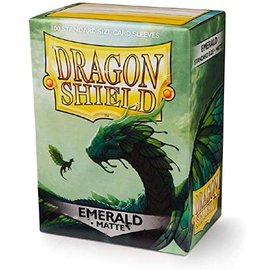 Fantasy Flight Dragon Shield (100) Matte Emerald