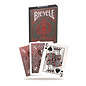 Bicycle Bicycle Playing Cards Metaluxe Red