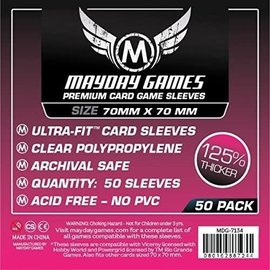 Mayday Games Mayday Card Game Sleeves 70mm x 70mm (100)